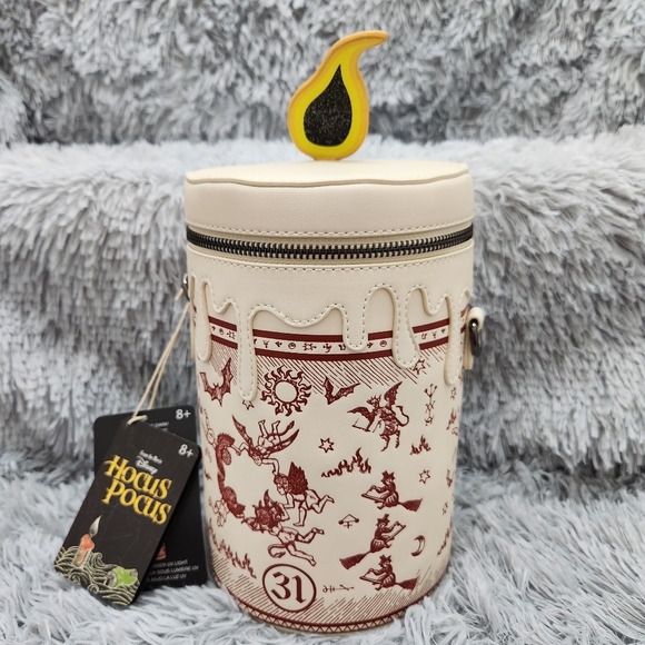 Loungefly | Bags | Loungefly Disney Hocus Pocus Black Flame Candle Glow